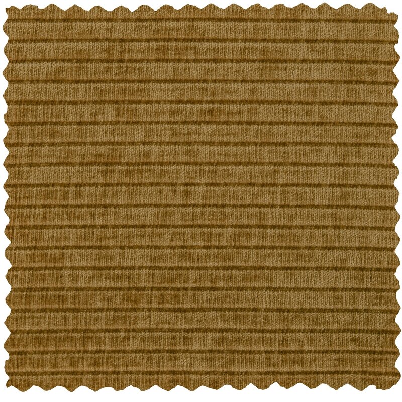 WOOOD-collectie Rodeo Classic Fauteuil Ribstof Honinggeel