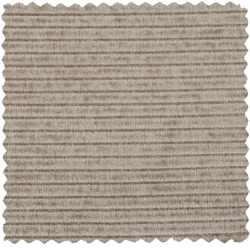 WOOOD-collectie Rodeo Classic Fauteuil Ribstof Donkerzand