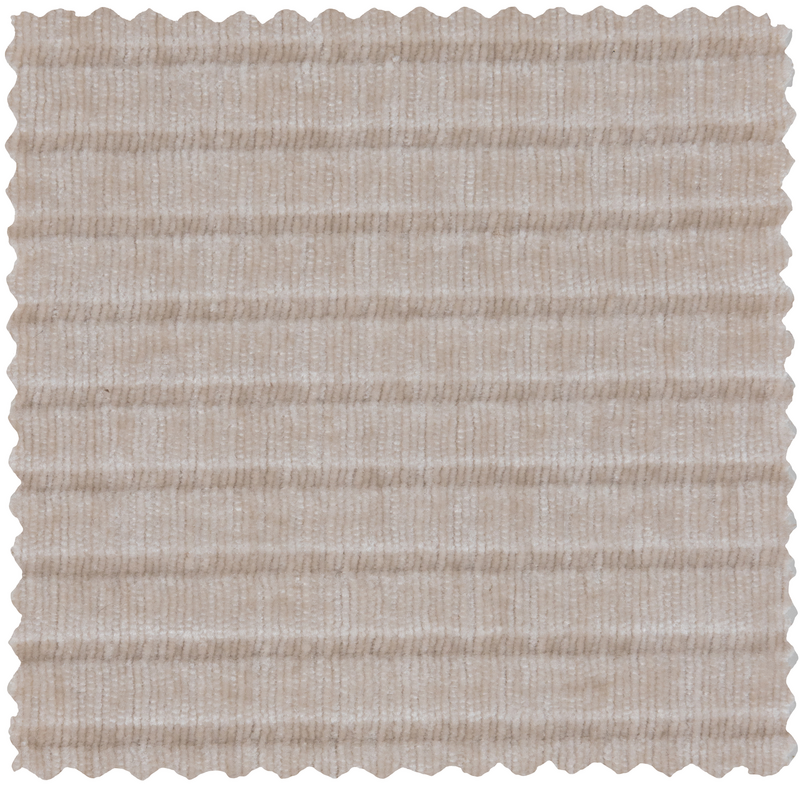 WOOOD-collectie Rodeo Chaise Longue Bank Rechts Ribstof Ecru