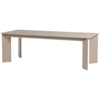 WOOOD Tablo Dining Table Rounded Dl 240X100 Cm Dakargrau [Fsc]