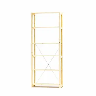 Lundia Original Boekenkast blank gelakt hout 208,7x84,2x30,5 cm