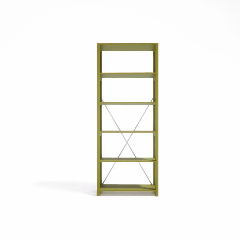 Lundia Original-collectie Bookcase mustard green  208.7x84.2x30.5 cm