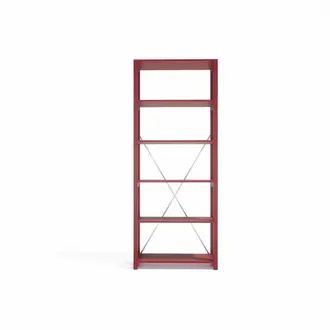 Lundia Original Boekenkast bordeaux 208,7x84,2x30,5 cm