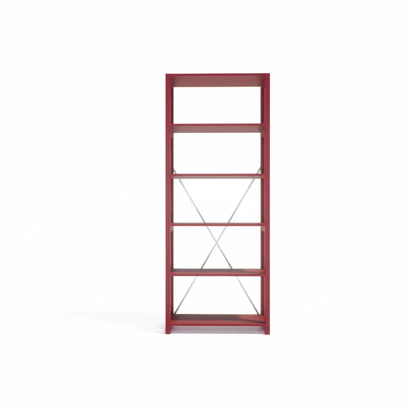 Lundia Original-collectie Bookcase bordeaux 208.7x84.2x30.5 cm