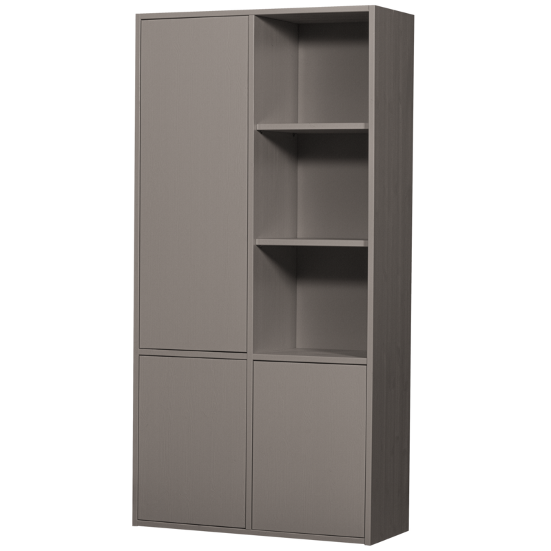 WOOOD-collectie Merel Storage Cabinet Pine Warm Gray [Fsc]