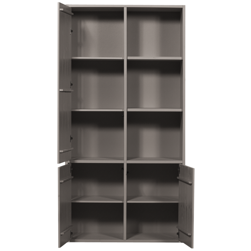 WOOOD-collectie Merel Storage Cabinet Pine Warm Gray [Fsc]