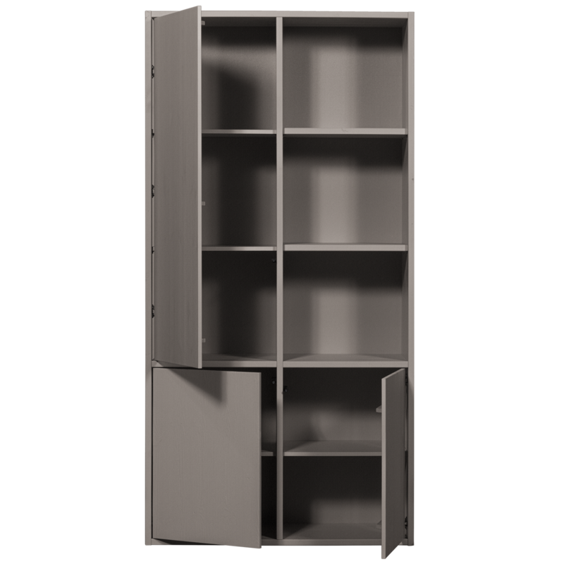 WOOOD-collectie Merel Storage Cabinet Pine Warm Gray [Fsc]