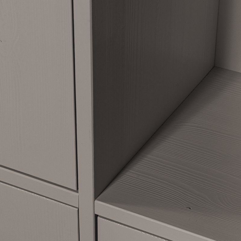 WOOOD-collectie Merel Storage Cabinet Pine Warm Gray [Fsc]