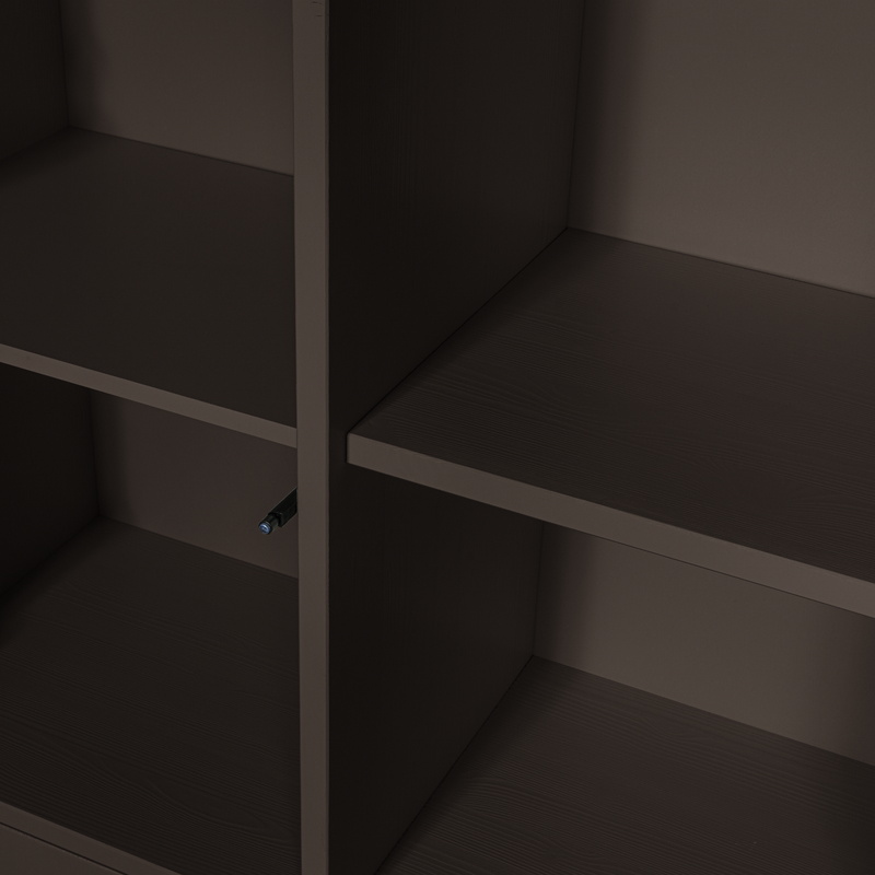 WOOOD-collectie Merel Storage Cabinet Pine Middle Brown [Fsc]