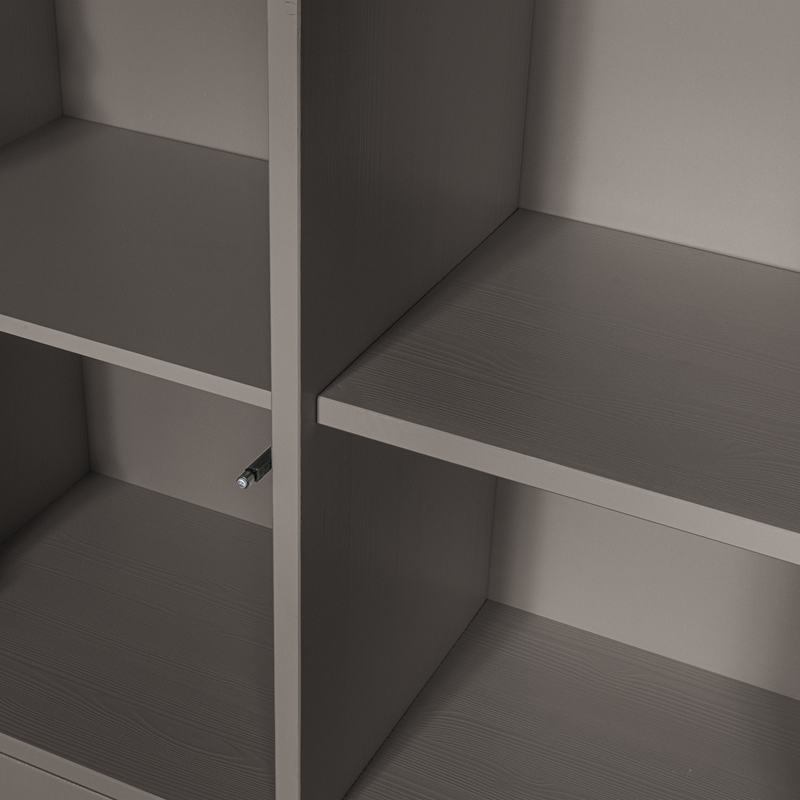 WOOOD-collectie Merel Storage Cabinet Pine Warm Gray [Fsc]