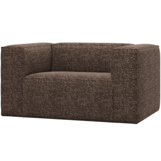 WOOOD Bean Fauteuil Bruin Melange