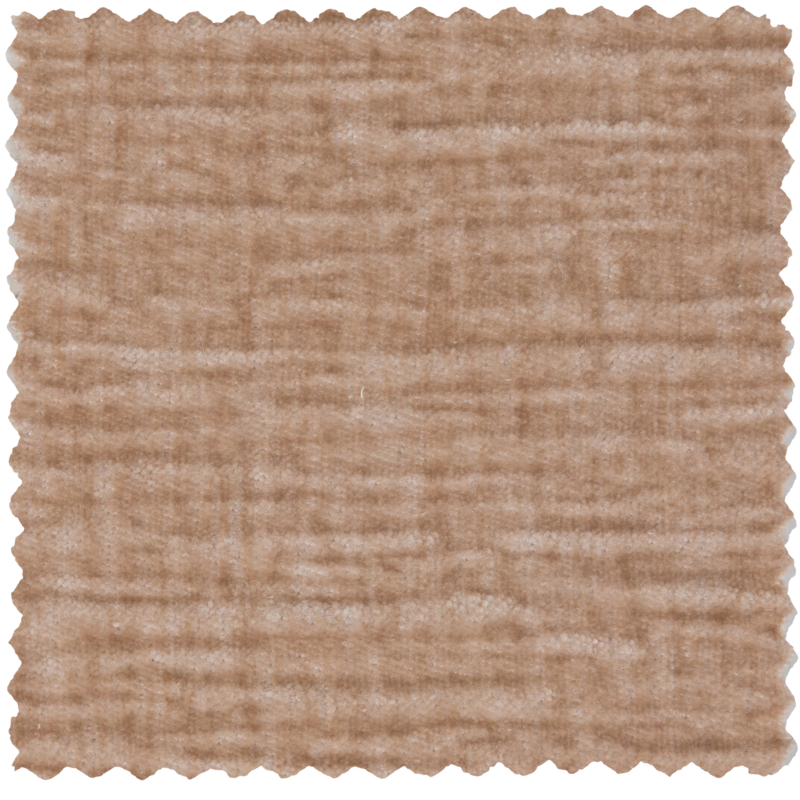 WOOOD-collectie Bean 3,5-Zits Bank Chenille Velvet Naturel