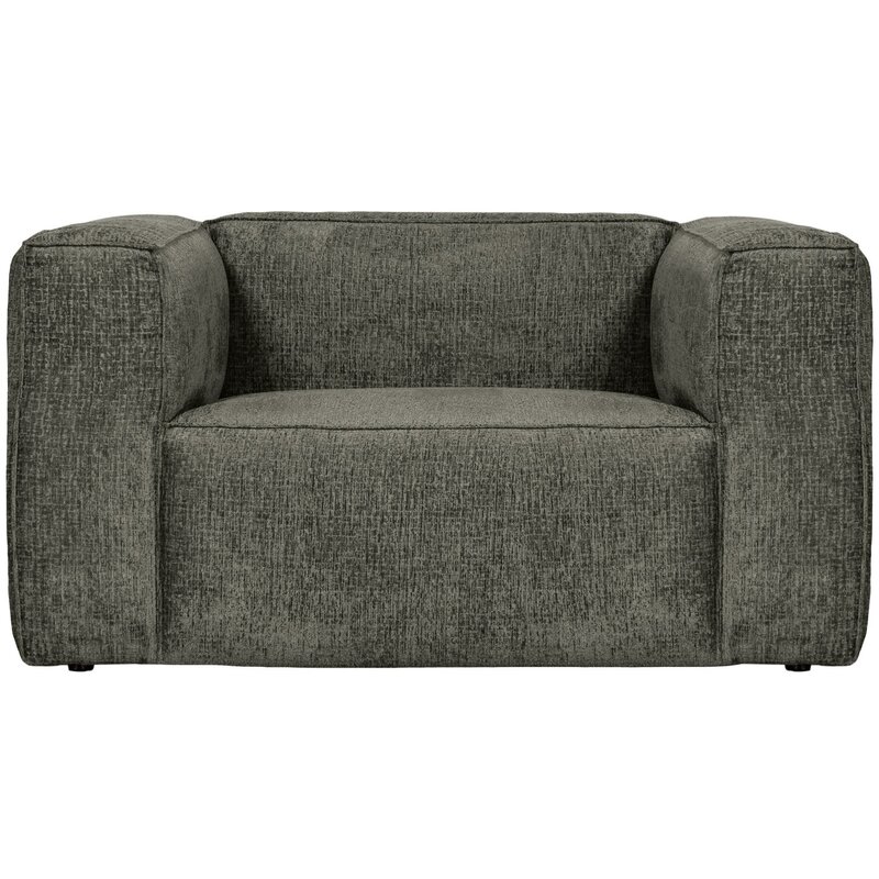 WOOOD-collectie Bean Fauteuil Structure Velvet Waterplant