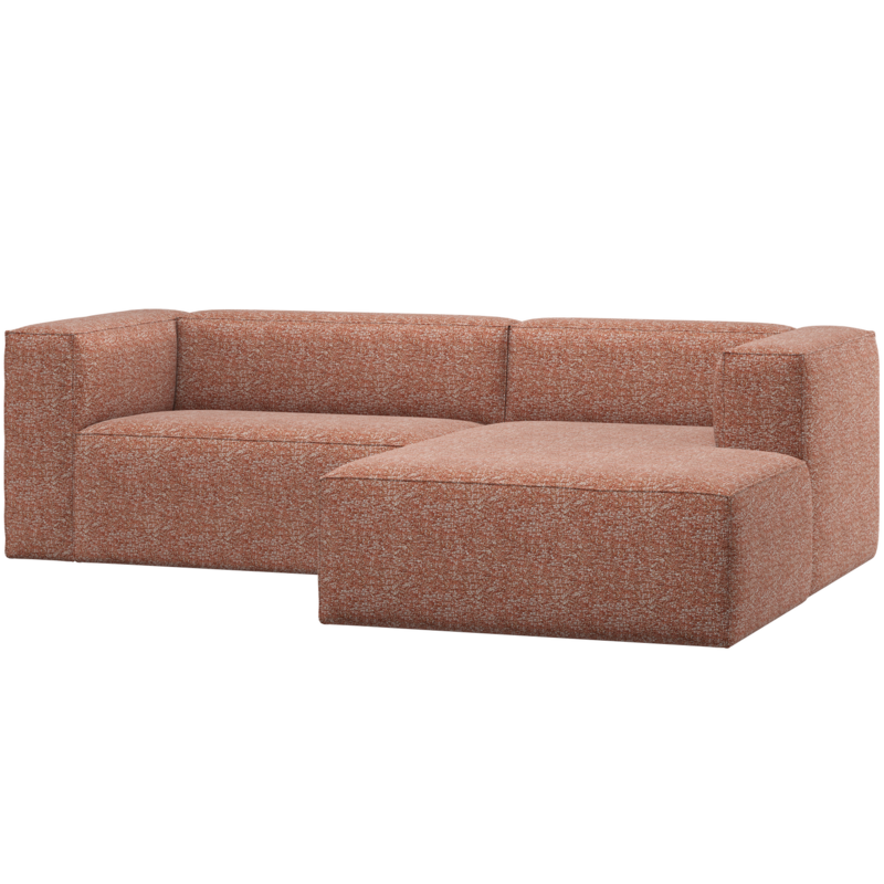 WOOOD-collectie Bean Chaise Longue Bank Rechts Terra Melange