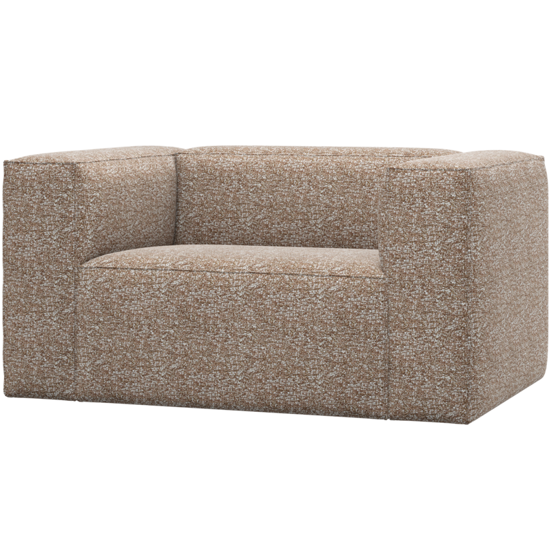WOOOD-collectie Bean Fauteuil Lichtbruin Melange