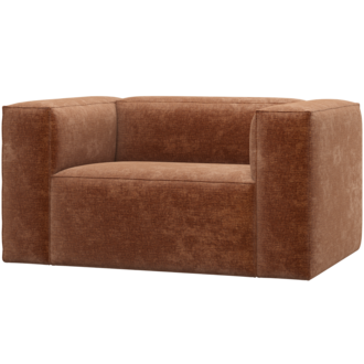 WOOOD Bean Fauteuil Chenille Velvet Terra