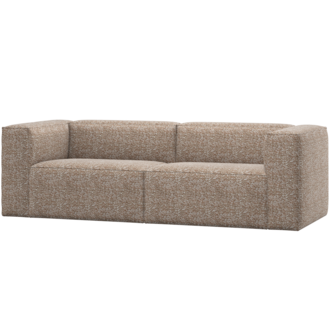 WOOOD Bean 3,5-Zits Bank Lichtbruin Melange