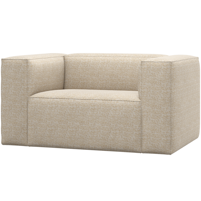 WOOOD-collectie Bean Fauteuil Beige Melange