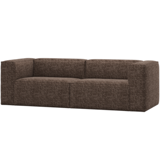 WOOOD Bean 3,5-Zits Bank Bruin Melange