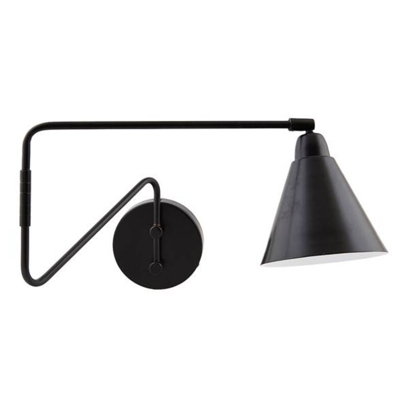 House Doctor-collectie Wandlamp GAME Zwart