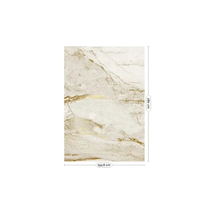 KEK Amsterdam-collectie Behang Frans Uyterlinde - Marble, white (4 sheets)