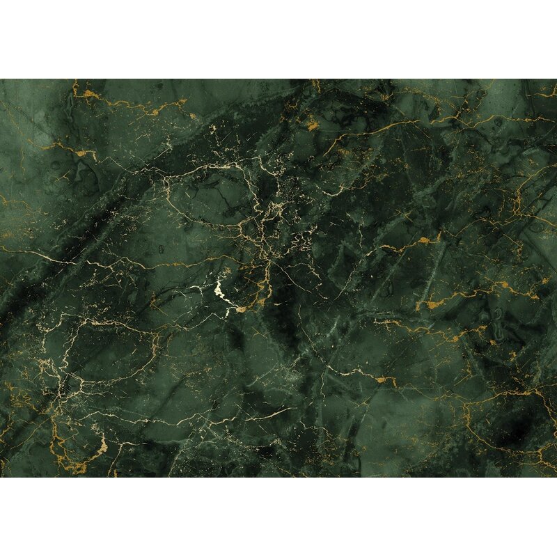 KEK Amsterdam-collectie Behang Frans Uyterlinde - Marble, green (8 sheets)