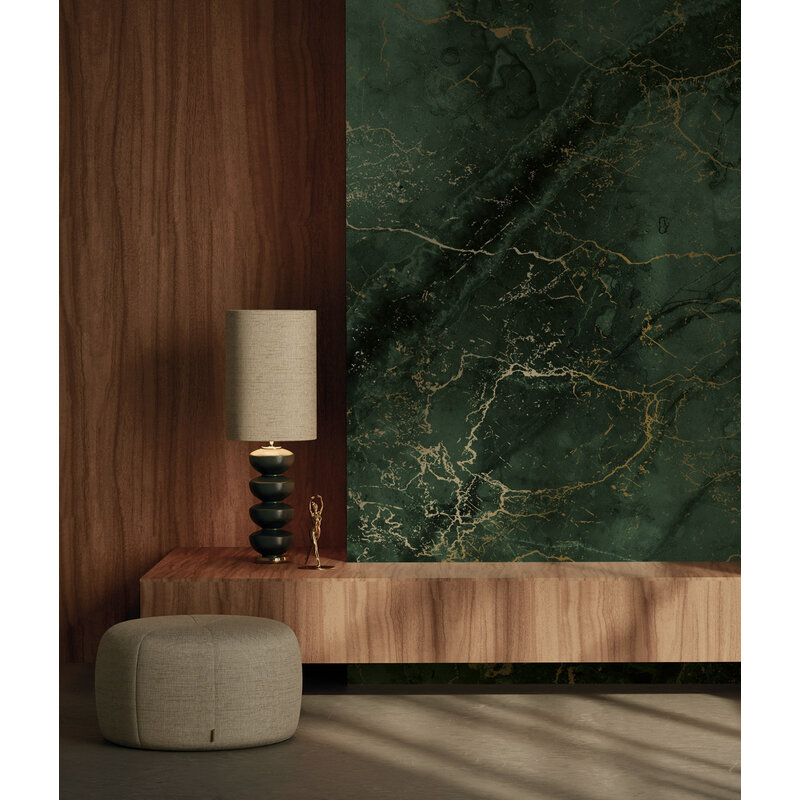 KEK Amsterdam-collectie Behang Frans Uyterlinde - Marble, green (8 sheets)