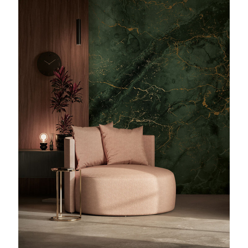 KEK Amsterdam-collectie Behang Frans Uyterlinde - Marble, green (6 sheets)