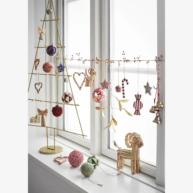 Madam Stoltz-collectie Handmade paper mache stars