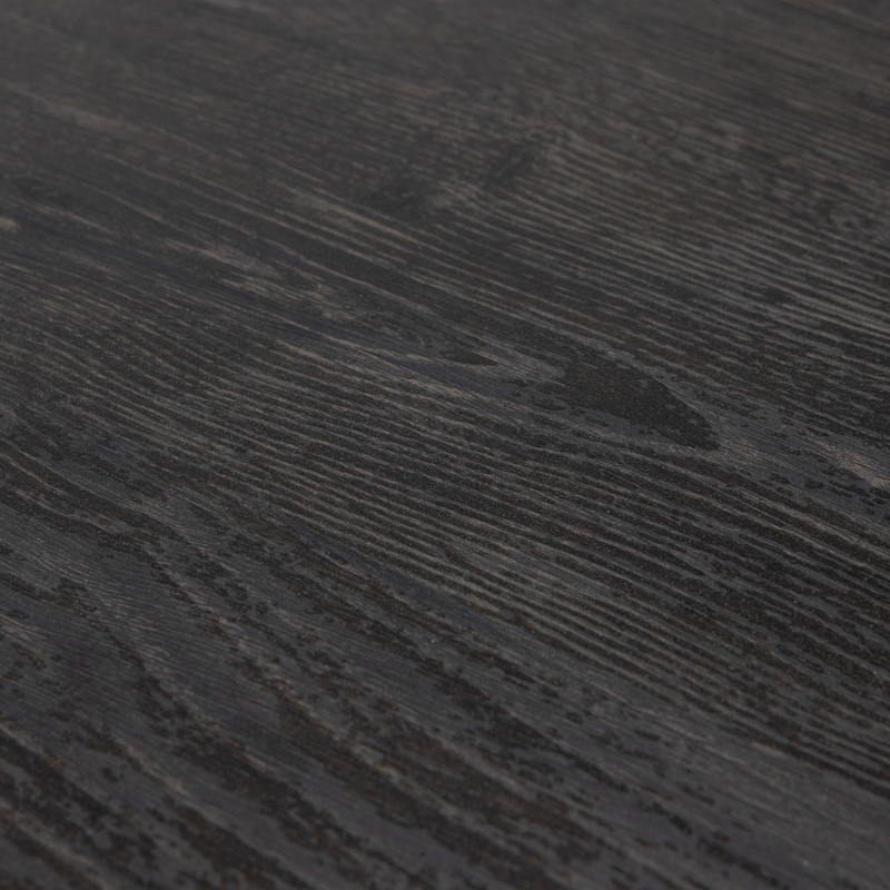 WOOOD Oona eettafel ronde poot met 3-poot MDF donkerbruin dia 140 cm