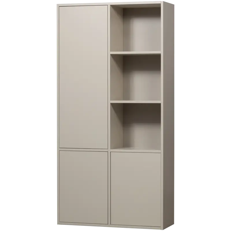 WOOOD-collectie Meggy Opbergkast Links 108Cm Grenen Dust [Fsc]