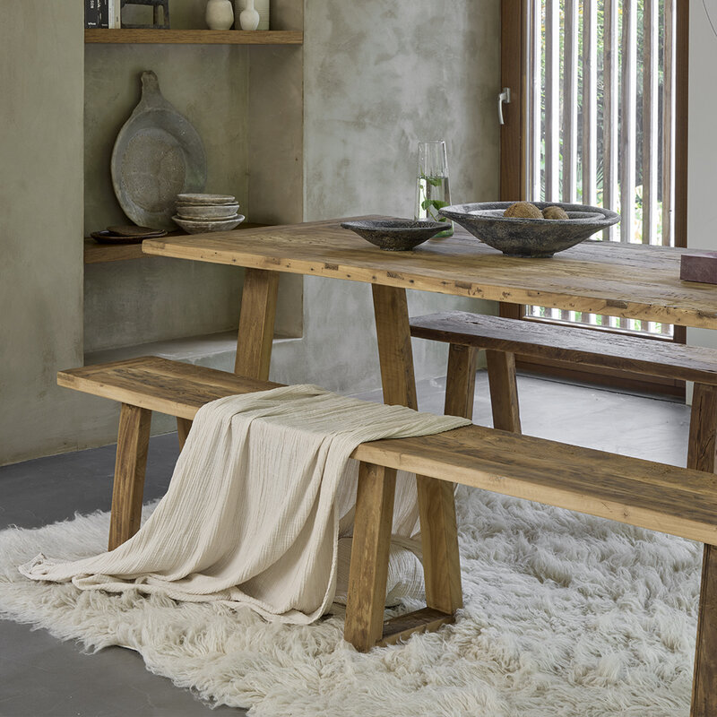 Raw Materials-collectie Farmwood dining table - 240 cm