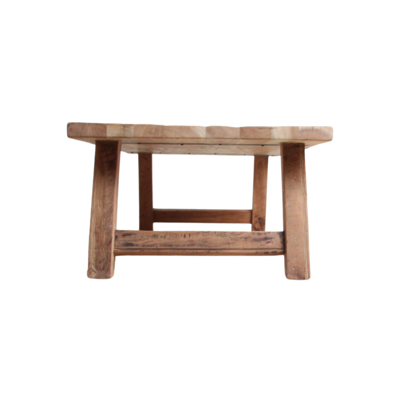 Raw Materials-collectie Farmwood rechthoekige salontafel - FSC-gerecycled hout - 140x65x38 cm