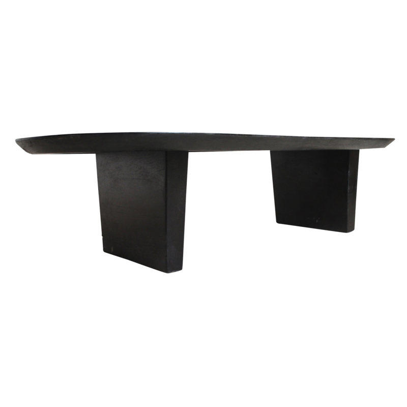 Raw Materials-collectie Bullnose coffee table black