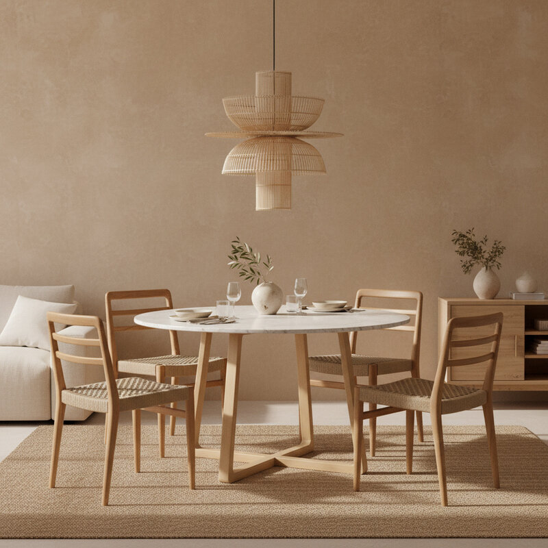 Raw Materials-collectie Verano teakhouten tuinstoel - Naturel (set of 2)