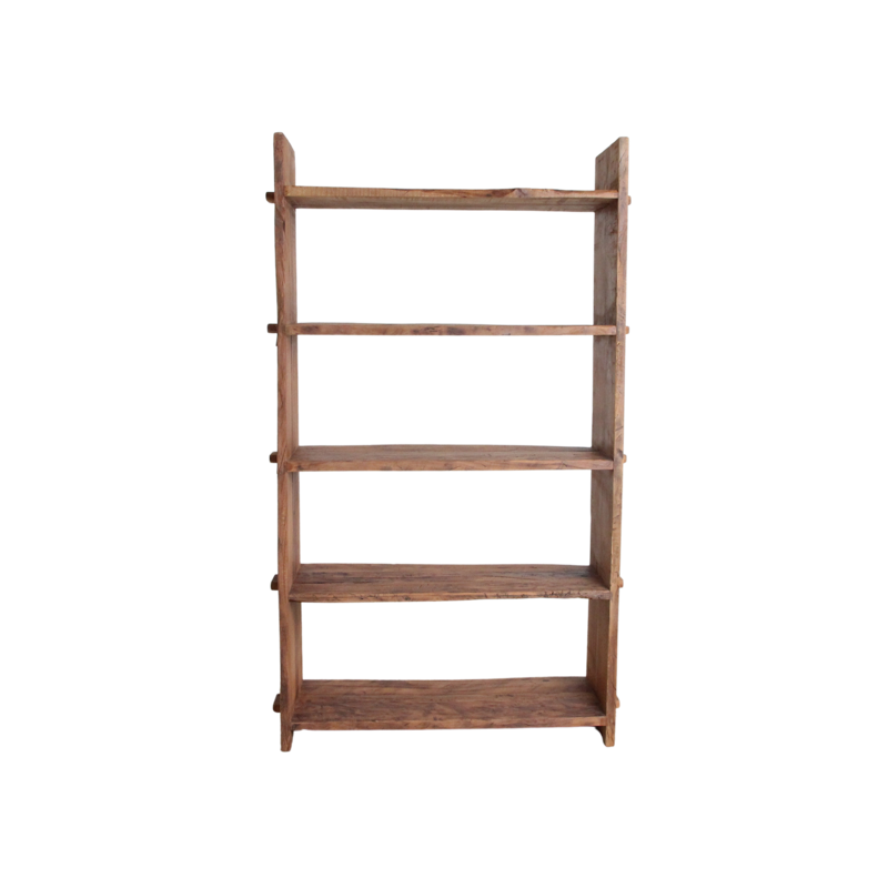 Raw Materials-collectie Farmwood opbergrek - FSC-gerecycled hout - 100x37x180 cm