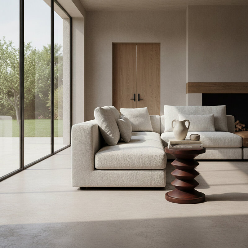 Raw Materials-collectie Pacific mangohouten kruk/bijzettafel Kiribati