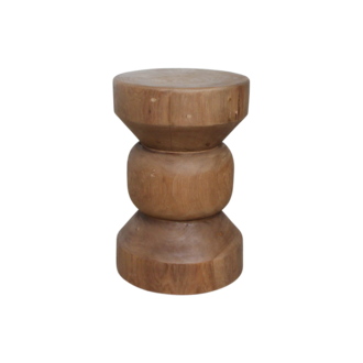 Raw Materials Forma teakhouten bijzettafel Ritari naturel