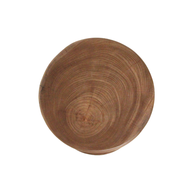 Raw Materials-collectie Forma teakhouten bijzettafel Ritari naturel