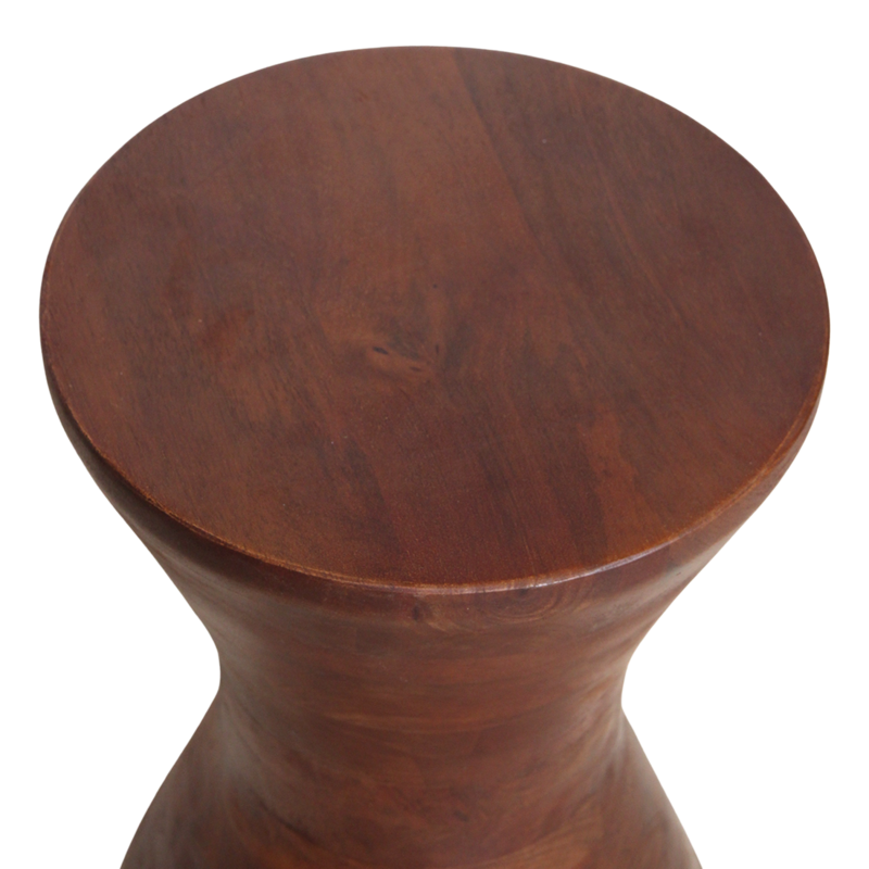 Raw Materials-collectie Pacific mangohouten kruk/bijzettafel Samoa