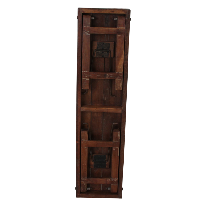 Raw Materials-collectie Inklapbare eetkamerbank - FSC-gerecycled hout -120 cm