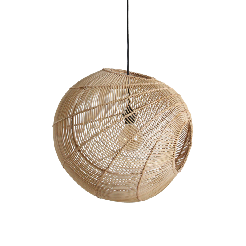 Raw Materials-collectie Luna rotan hanglamp Sphere - 50x52x50 cm