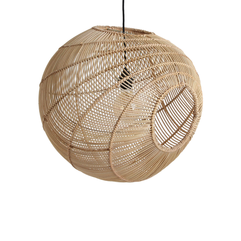 Raw Materials-collectie Luna rotan hanglamp Sphere - 50x52x50 cm