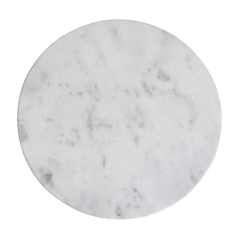 Raw Materials-collectie Sarawak marmeren bijzettafel - wit