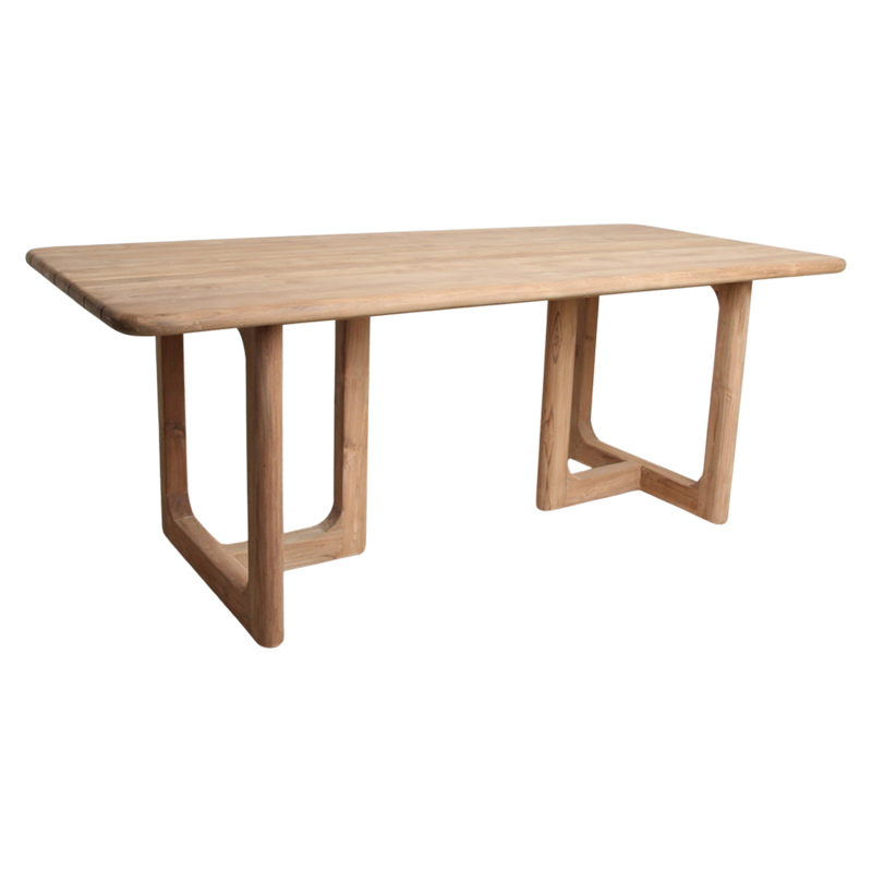 Raw Materials-collectie Primavera teakhouten tuintafel - 200 cm