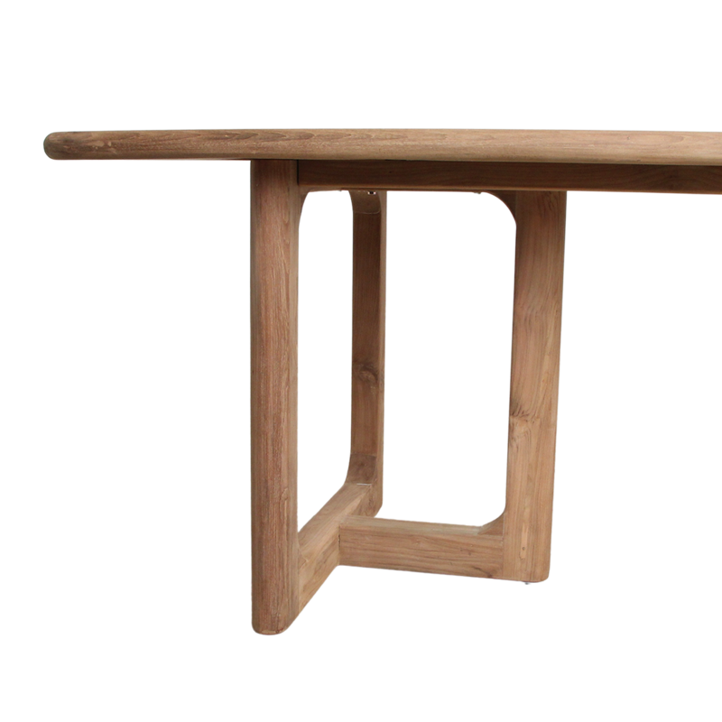 Raw Materials-collectie Primavera teakhouten tuintafel - 200 cm