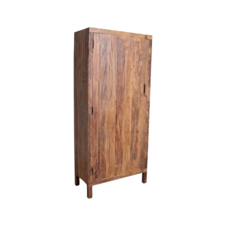 Raw Materials Farmwood 1-deurs kast - FSC-gerecycled hout - 80x40x180 cm