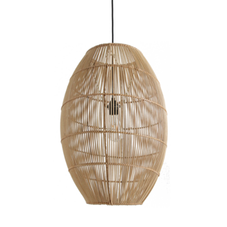 Raw Materials Luna rotan hanglamp Halo - Ø 40x60 cm