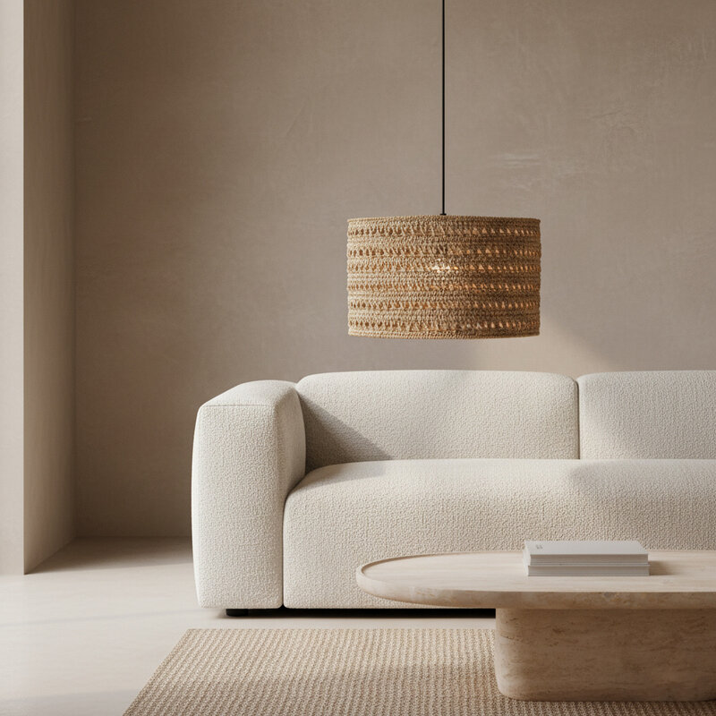 Raw Materials-collectie Herba hanglamp van zeegras - Ø 50x30 cm