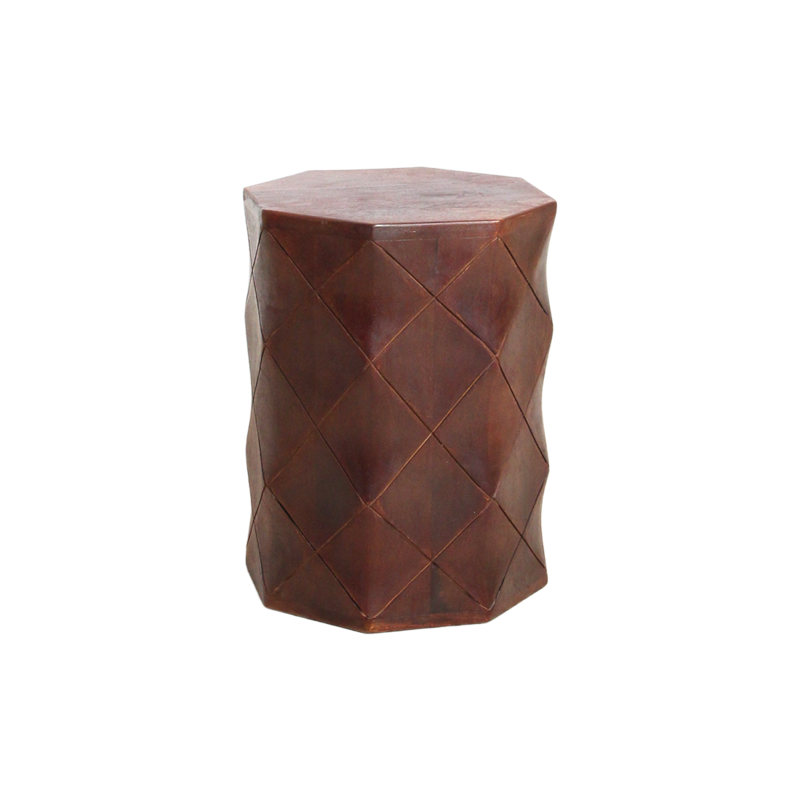 Raw Materials-collectie Pacific mangohouten kruk/bijzettafel Tonga